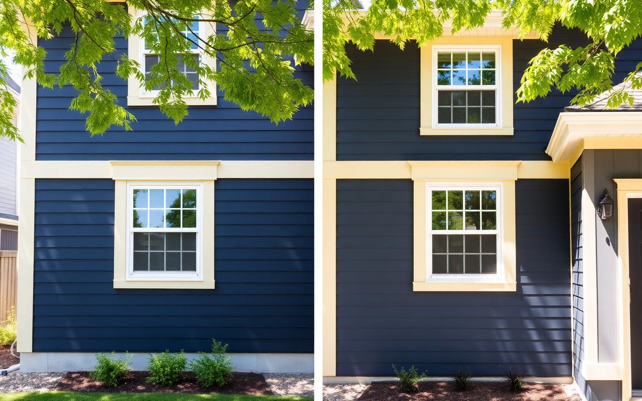 Exterior repaint – after