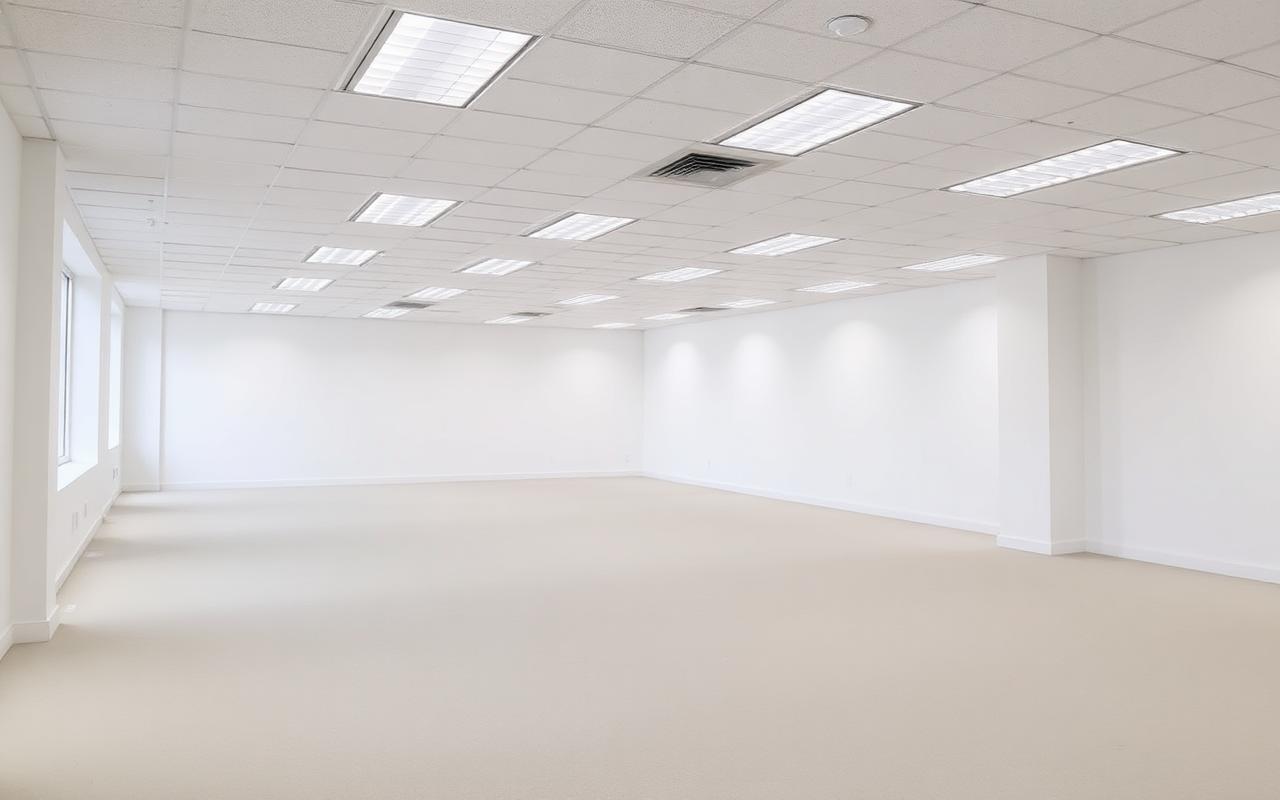 Office repaint – before